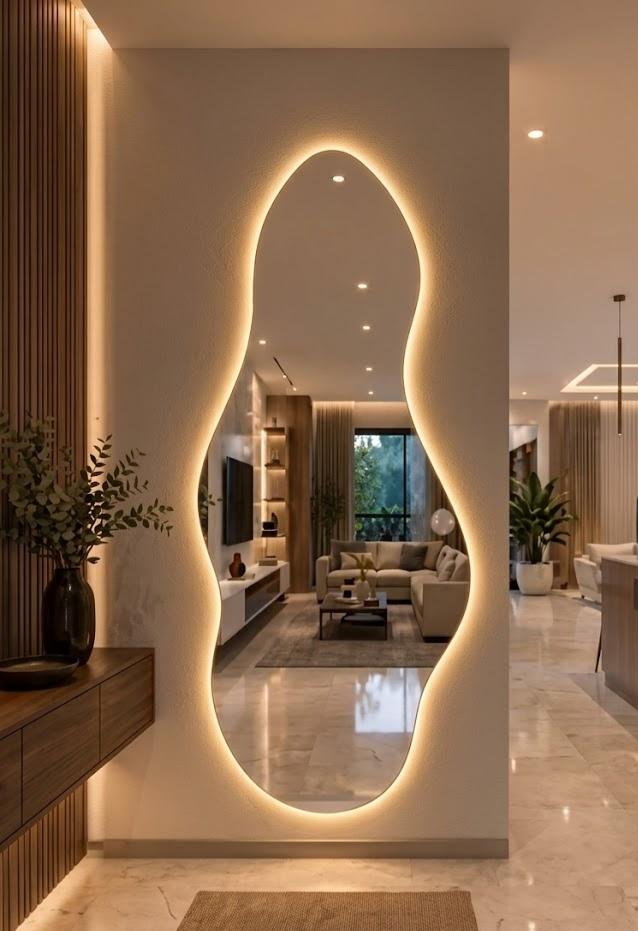 Wave  Mirror